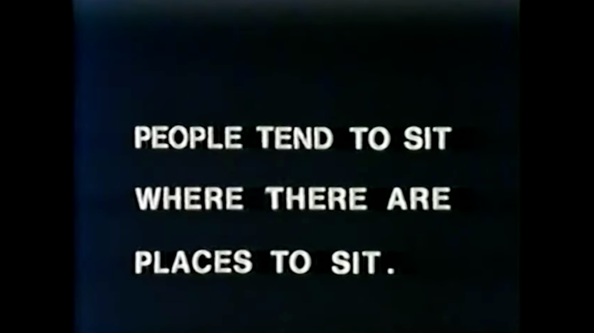 People don't linger like they used to. It's a problem.